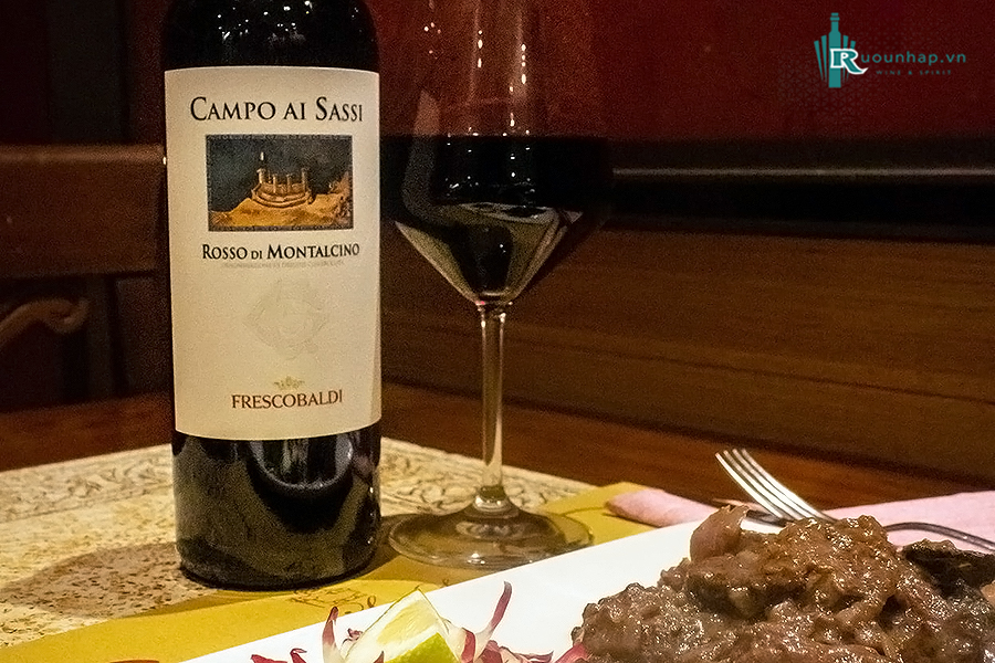  Rượu Vang Campo ai Sassi Rosso di Montalcino