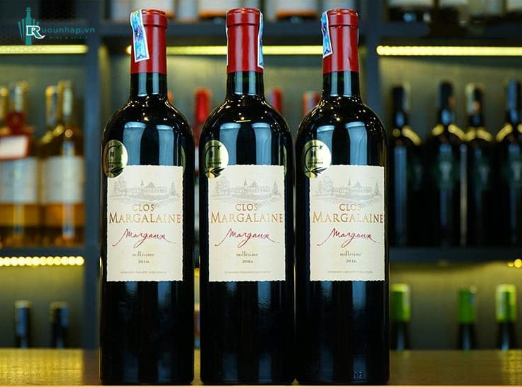 Rượu Vang Clos Margalaine Margaux được phối trộn giữa 2 trong 6 giống nho Quý Tộc của Thế Giới Rượu Vang: 50% - Cabernet Sauvignon và 50% - Merlot.