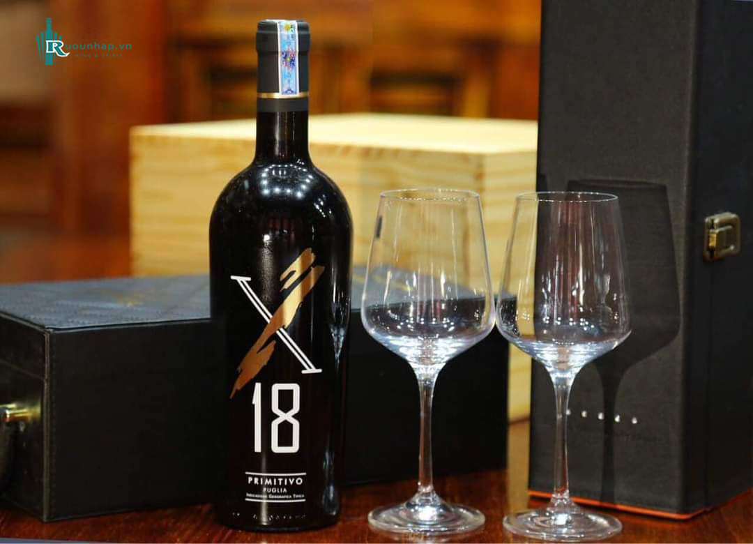 Rượu Vang X18 Primitivo Puglia