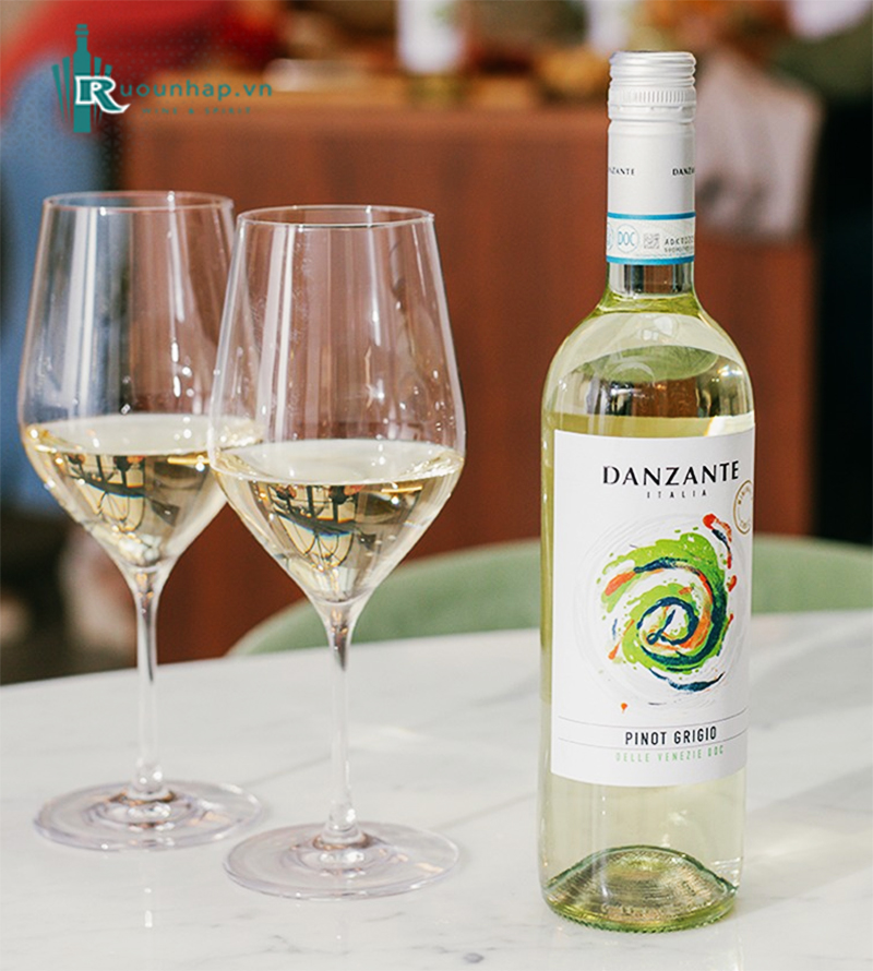 Rượu Vang Danzante Pinot Grigio 6 Rượu Vang Danzante Pinot Grigio