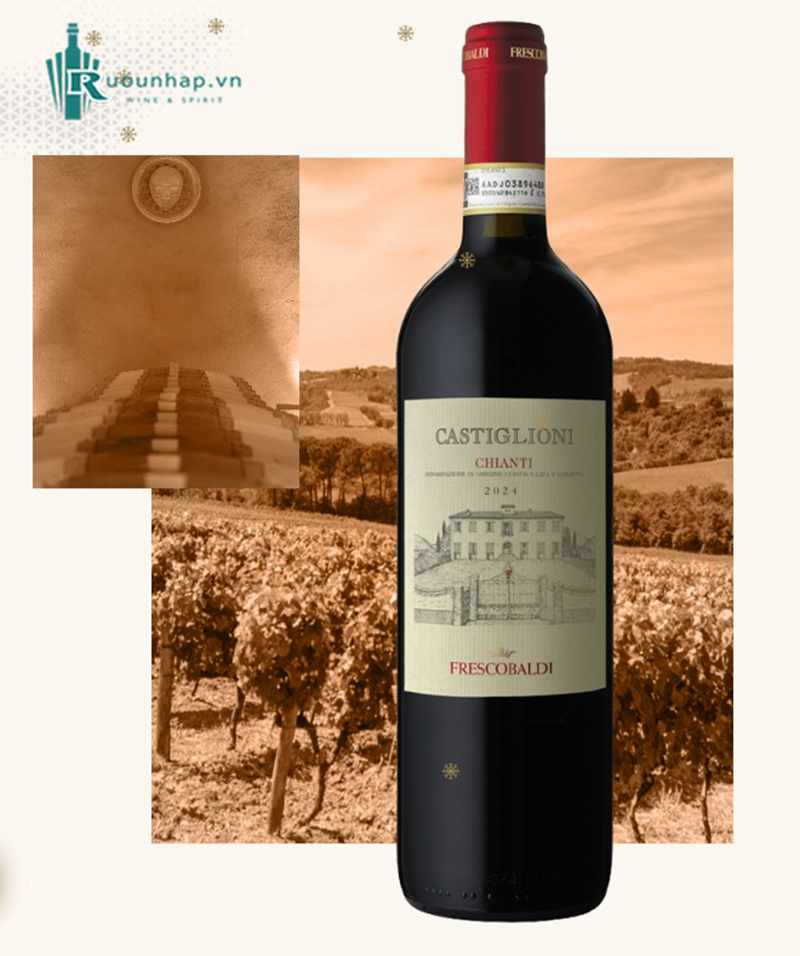 Rượu Vang Frescobaldi Castiglioni Chianti 4 Rượu Vang Frescobaldi Castiglioni Chianti