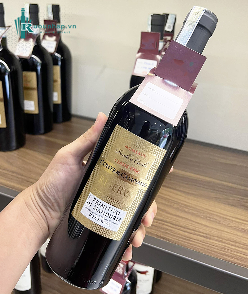 Rượu Vang Paolo e Carlo Primitivo di Manduria Riserva 4 Rượu Vang Paolo e Carlo Primitivo di Manduria Riserva