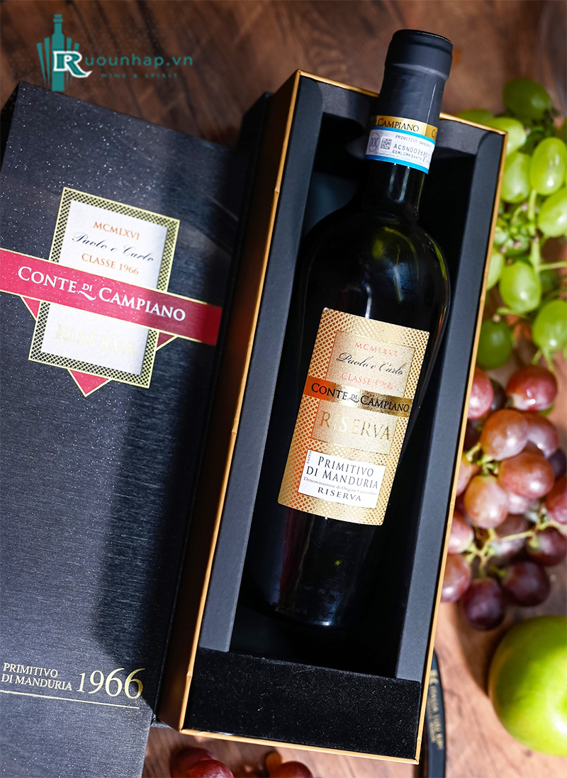 Rượu Vang Paolo e Carlo Primitivo di Manduria Riserva 6 Rượu Vang Paolo e Carlo Primitivo di Manduria Riserva