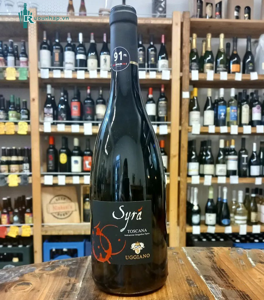 Rượu Vang Uggiano Toscana Syrah
