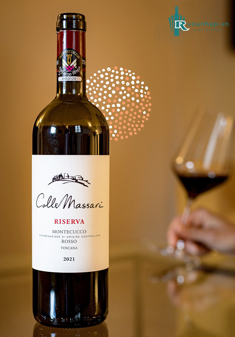Rượu Vang ColleMassari Montecucco Rosso Riserva 6 Rượu Vang ColleMassari Montecucco Rosso Riserva
