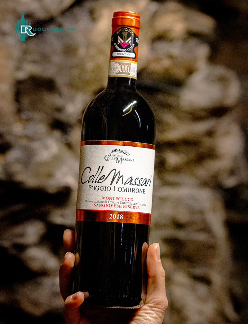 Rượu Vang ColleMassari Poggio Lombrone Montecucco Sangiovese Riserva 7 Rượu Vang ColleMassari Poggio Lombrone Montecucco Sangiovese Riserva