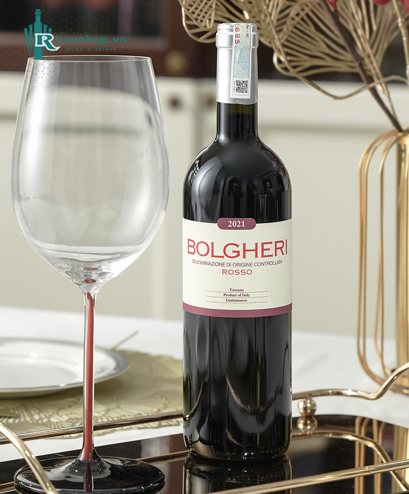 Rượu Vang Grattamacco Bolgheri Rosso 5 Rượu Vang Grattamacco Bolgheri Rosso