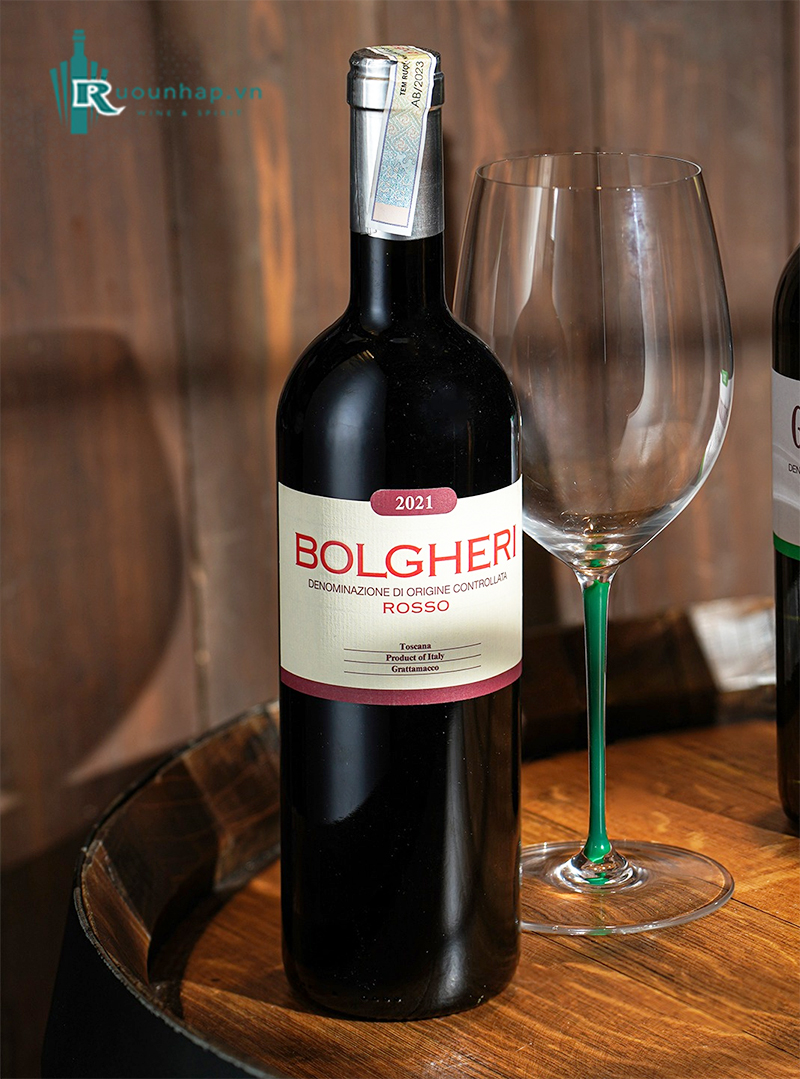 Rượu Vang Grattamacco Bolgheri Rosso 4 Rượu Vang Grattamacco Bolgheri Rosso