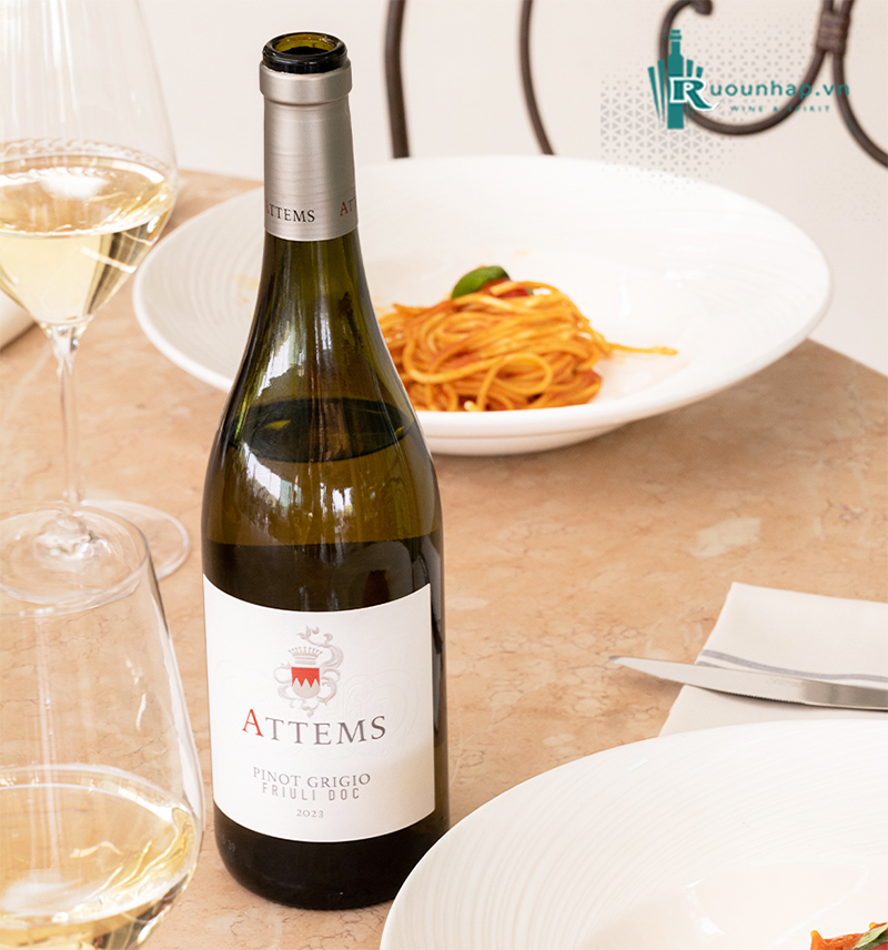 Rượu Vang Attems Pinot Grigio 6 Rượu Vang Attems Pinot Grigio