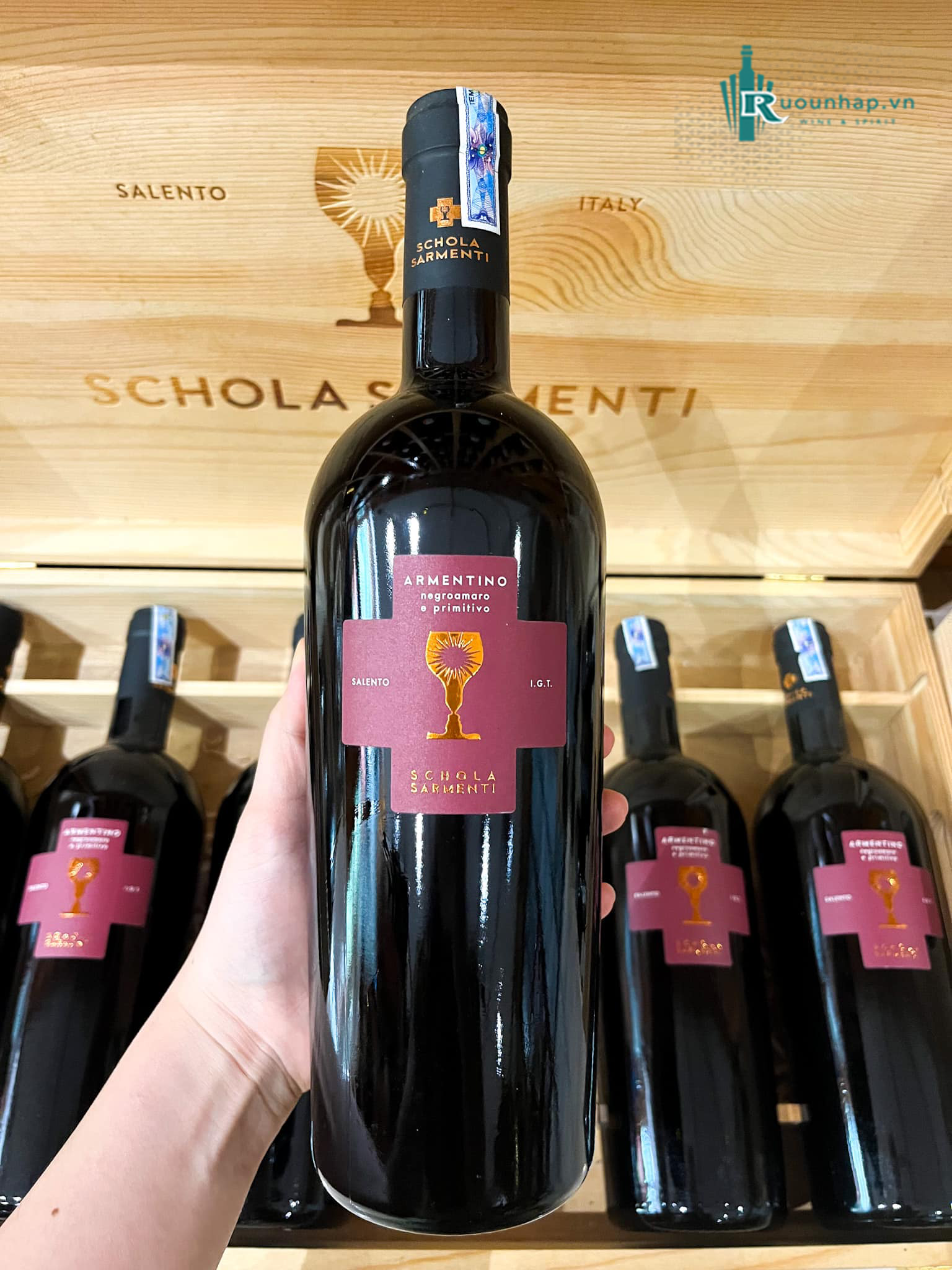 Rượu Vang Chén Thánh Armentino Rosso Salento