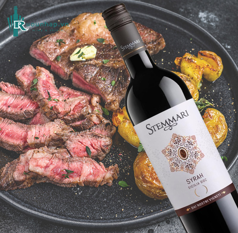 Rượu Vang Stemmari Syrah