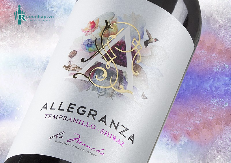 Rượu Vang Allegranza Tempranillo Shiraz