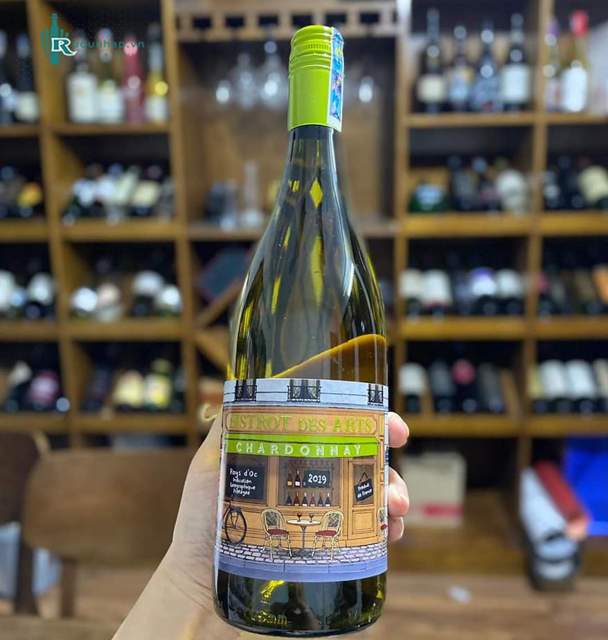 Rượu Vang Bistrot des Arts Chardonnay