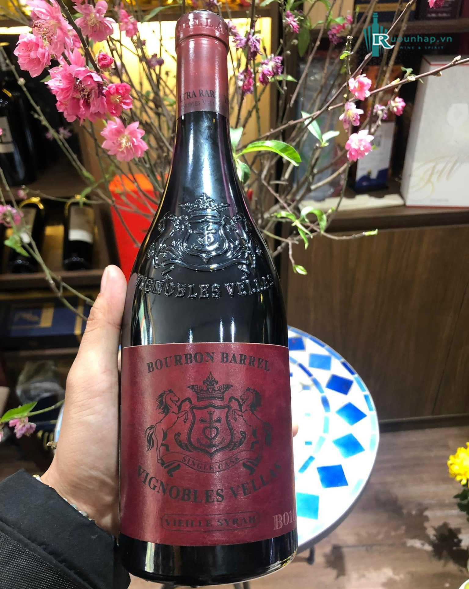 Rượu Vang Bourbon Barrel Syrah