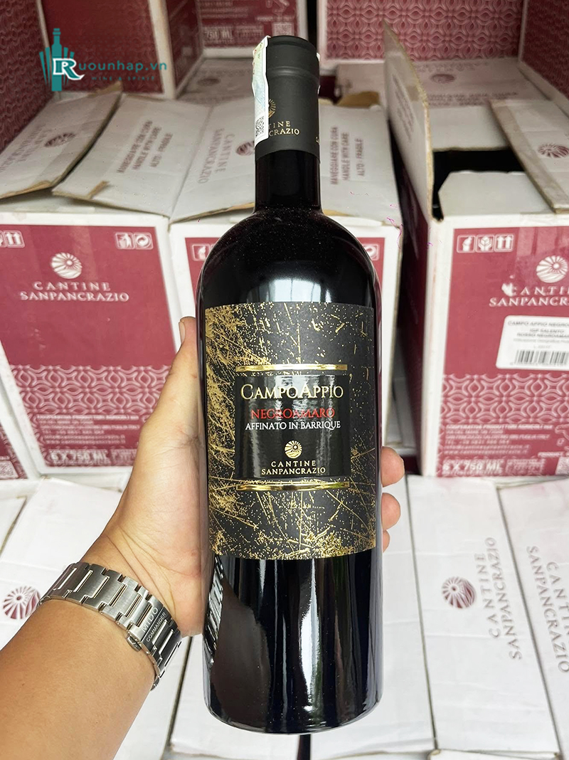 Rượu Vang Campo Appio Negroamaro 4 Rượu Vang Campo Appio Negroamaro
