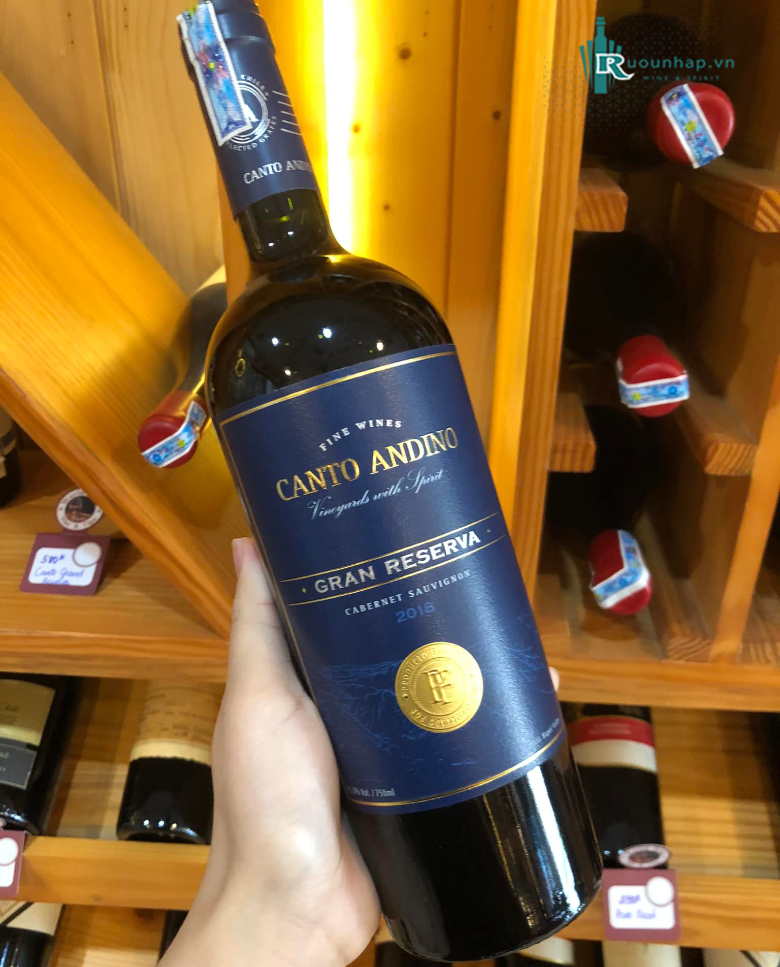 Rượu Vang Canto Andino Grand Reserve Cabernet Sauvignon