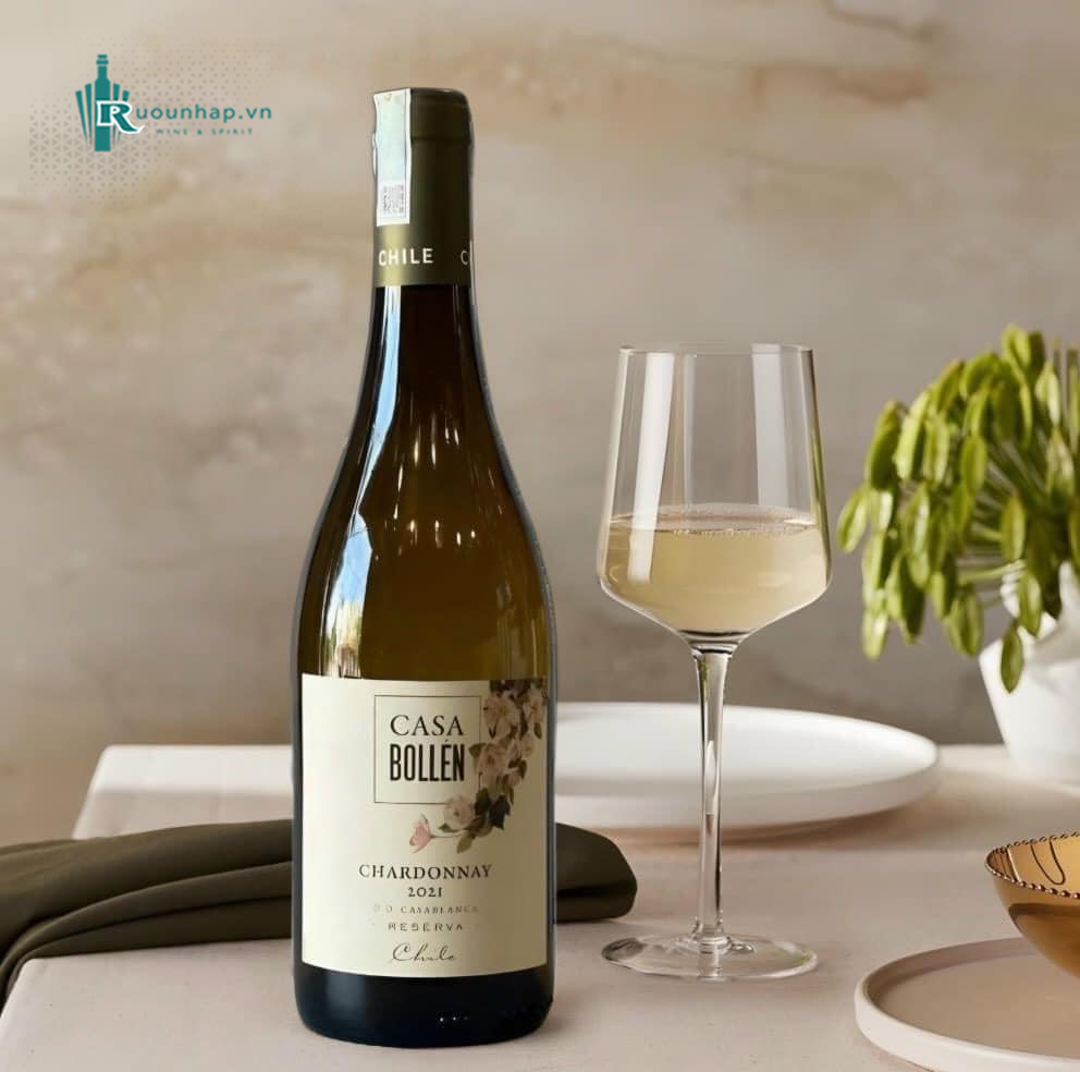 Rượu Vang Casa Bollen Reserva Chardonnay