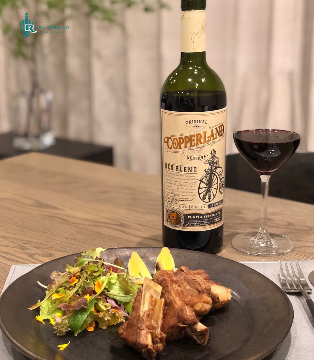 Rượu Vang Copperland Reserva Red Blend