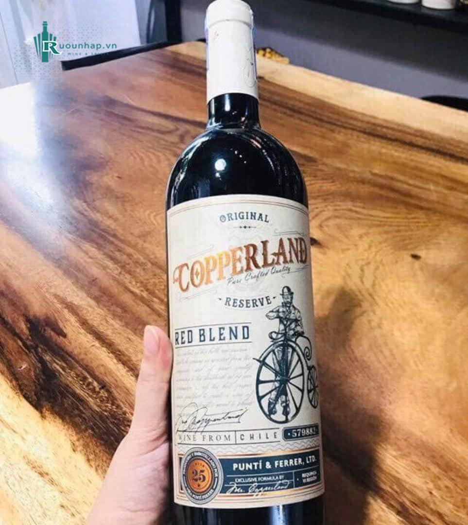 Rượu Vang Copperland Reserva Red Blend