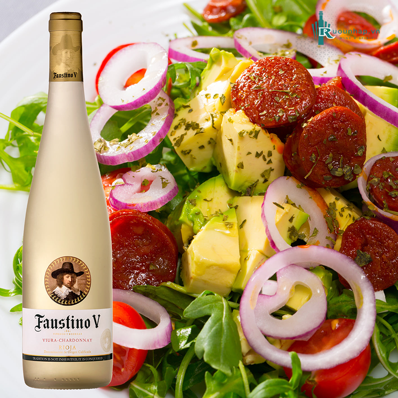 Rượu Vang Faustino V Viura Chardonnay