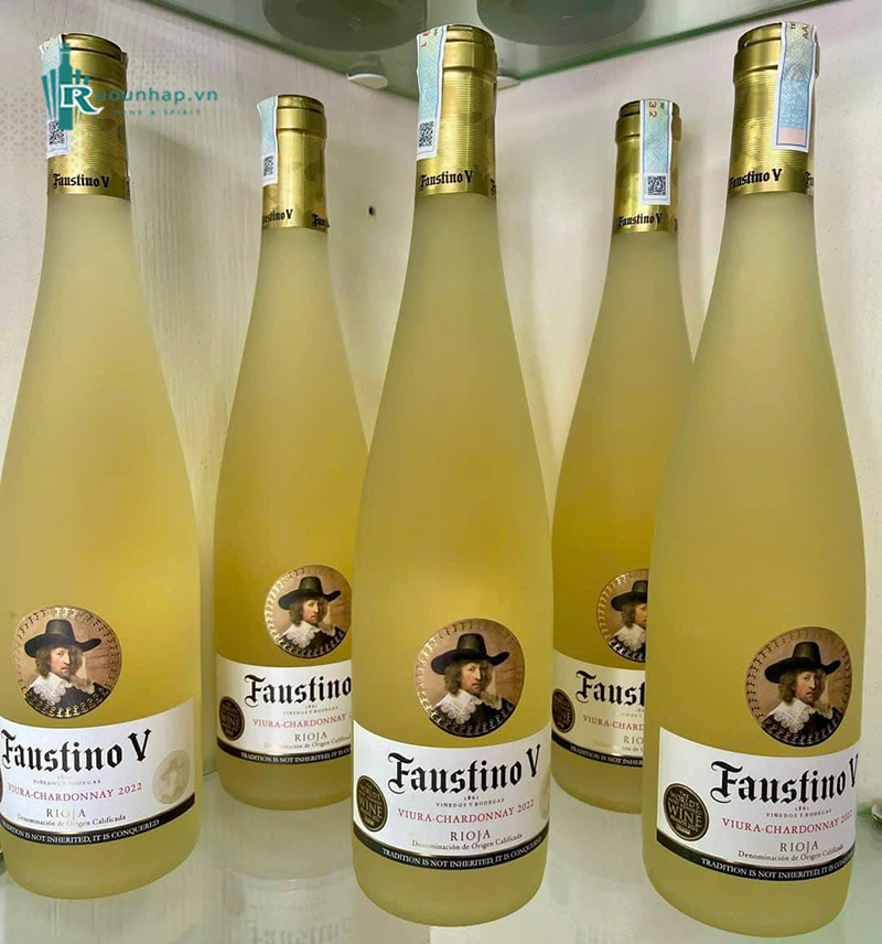 Rượu Vang Faustino V Viura Chardonnay