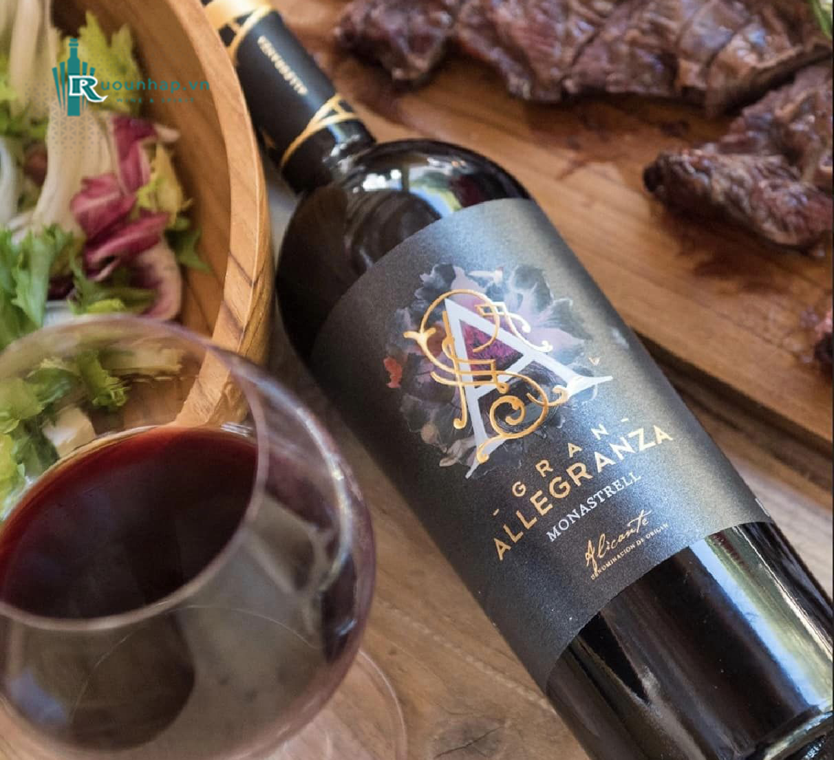 Rượu Vang Gran Allegranza Monastrell