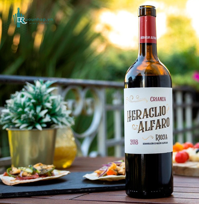 Rượu Vang Heraclio Alfaro Crianza