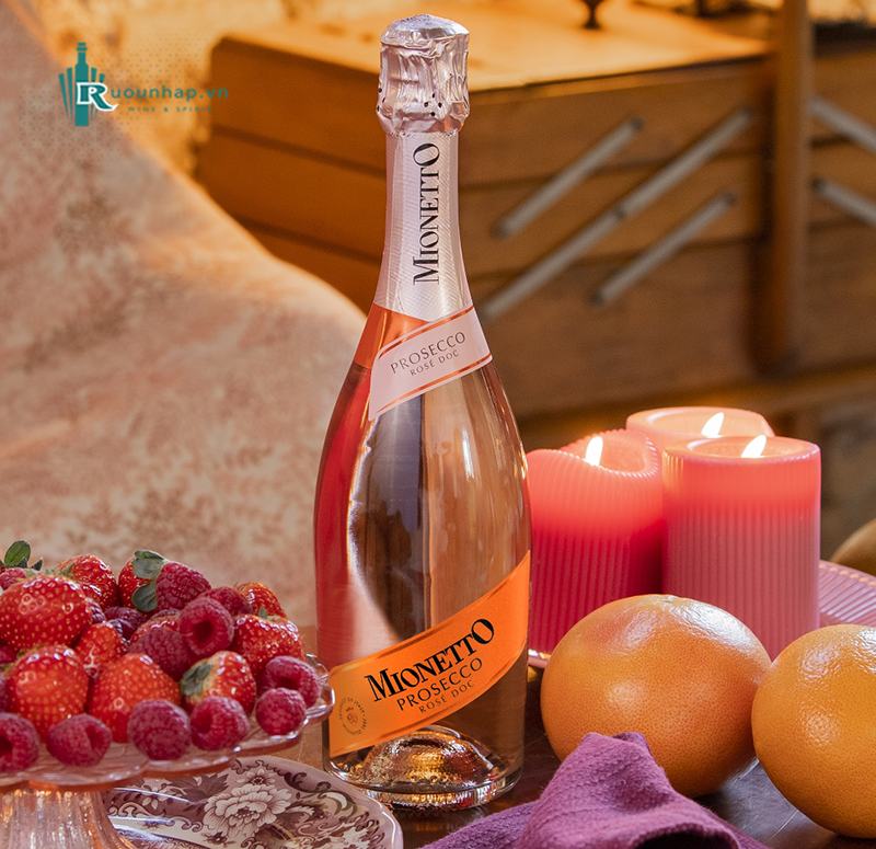 Rượu Vang Sủi Mionetto Prosecco Rose