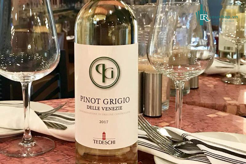 Rượu Vang Pinot Grigio Delle Venezie Tedeschi