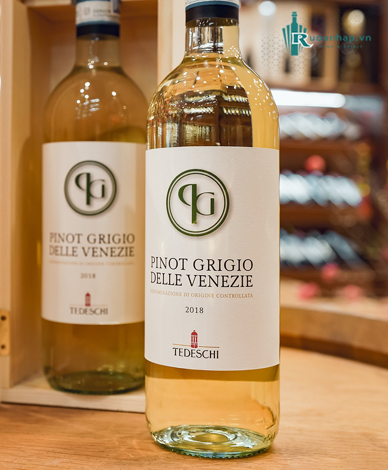 Rượu Vang Pinot Grigio Delle Venezie Tedeschi