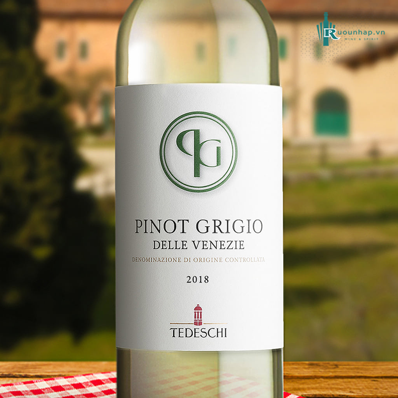 Rượu Vang Pinot Grigio Delle Venezie Tedeschi