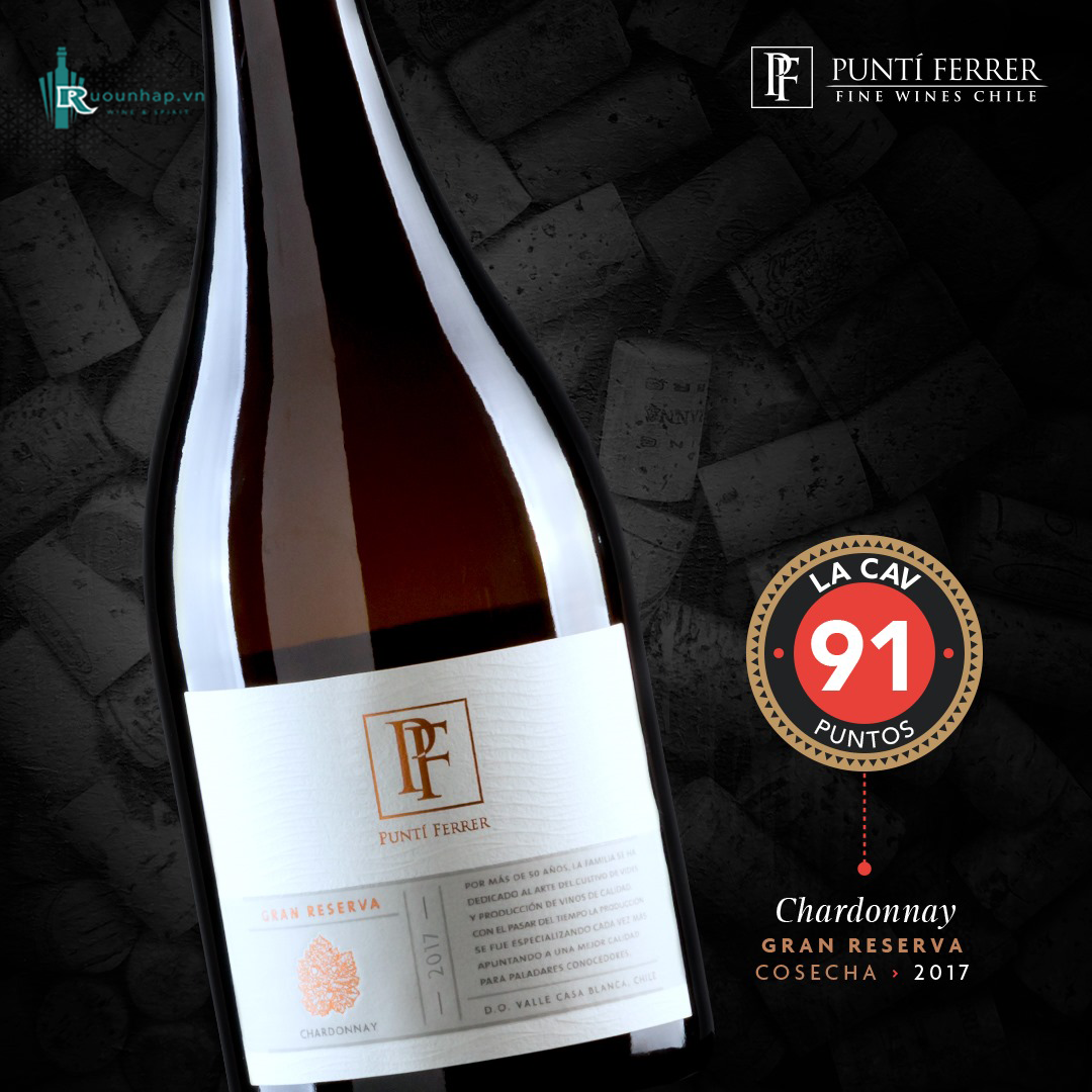 Rượu Vang Punti Ferrer Gran Reserva Chardonnay