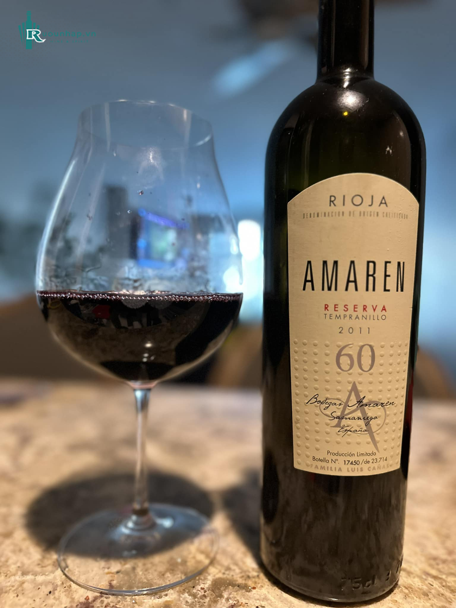Rượu Vang Amaren Tempranillo Reserva 60