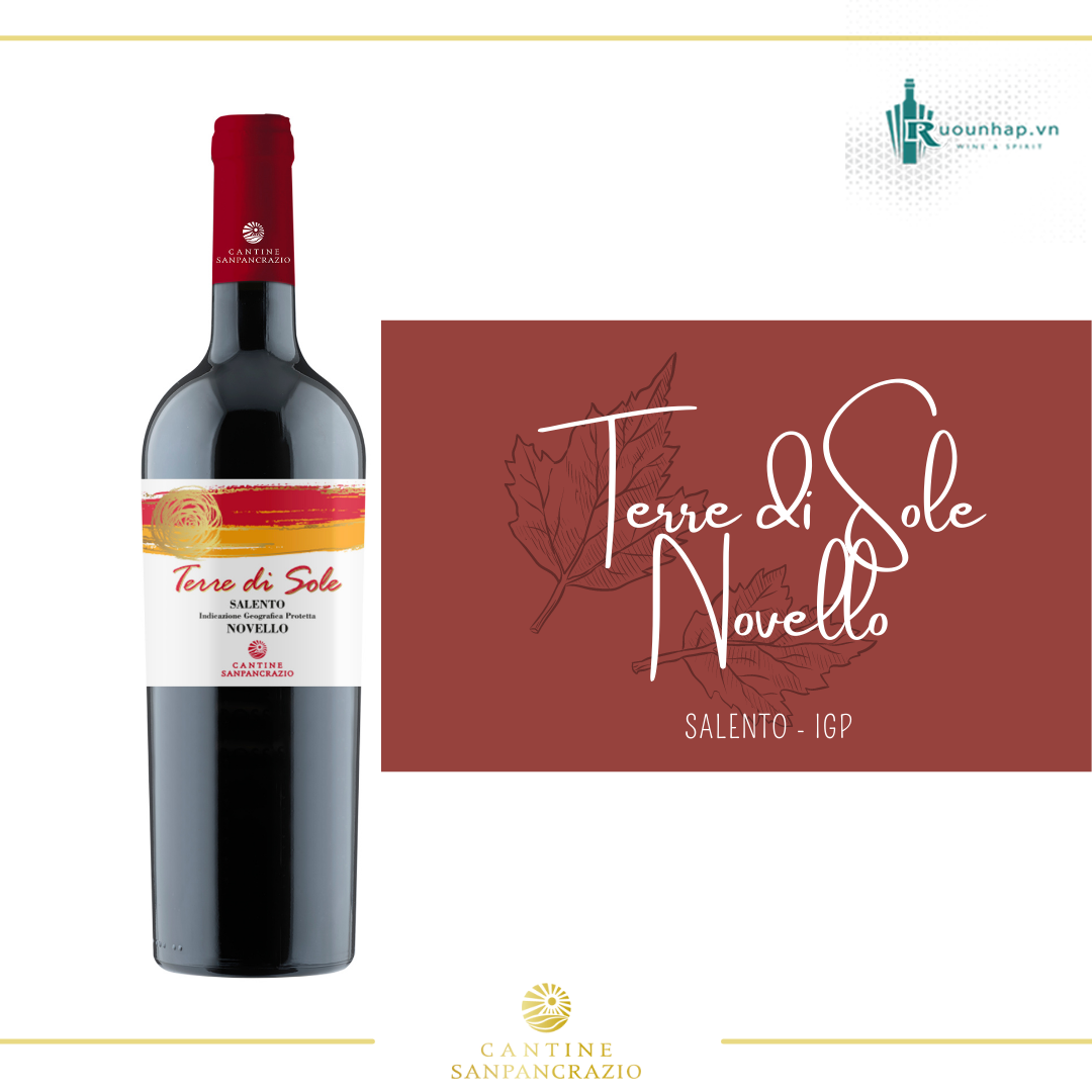Rượu Vang Terre Di Sole Novello
