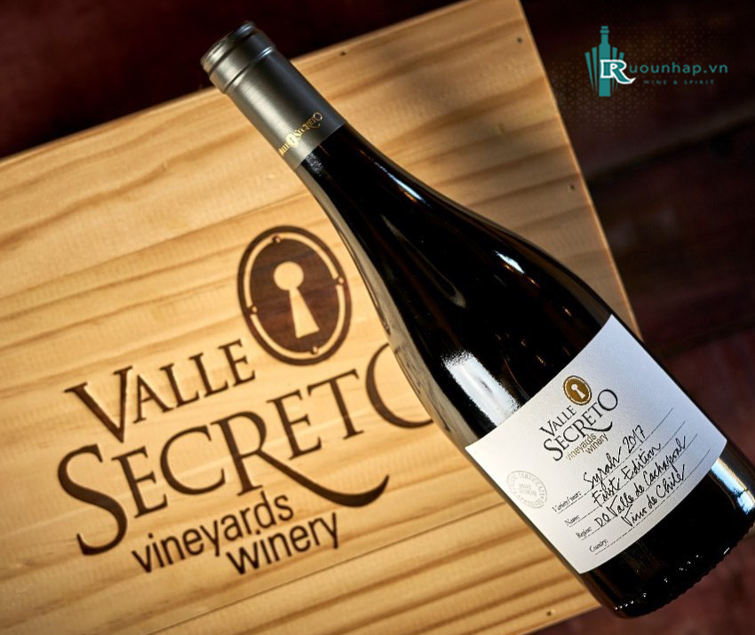 Rượu Vang Valle Secreto First Edition Syrah