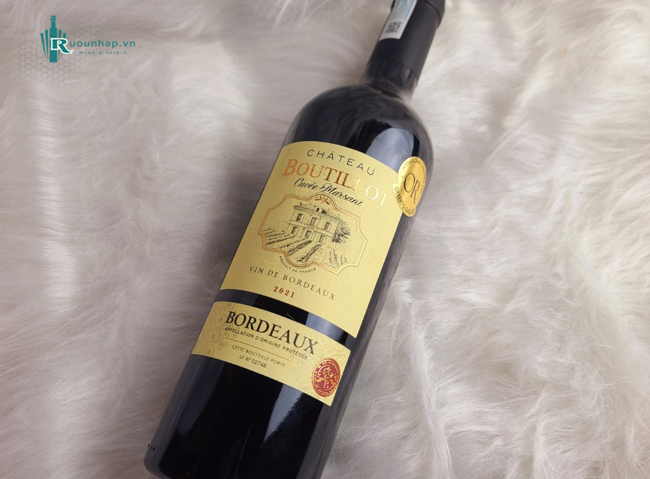 Rượu Vang Chateau Boutillot Bordeaux