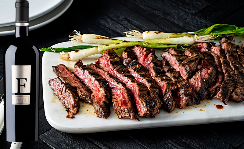 F Negroamaro San Marzano và steak