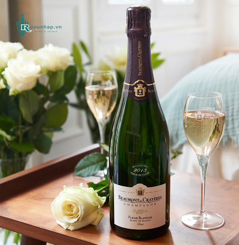 Champagne Beaumont Des Crayeres Fleur De Prestige Blanc Millesime Brut