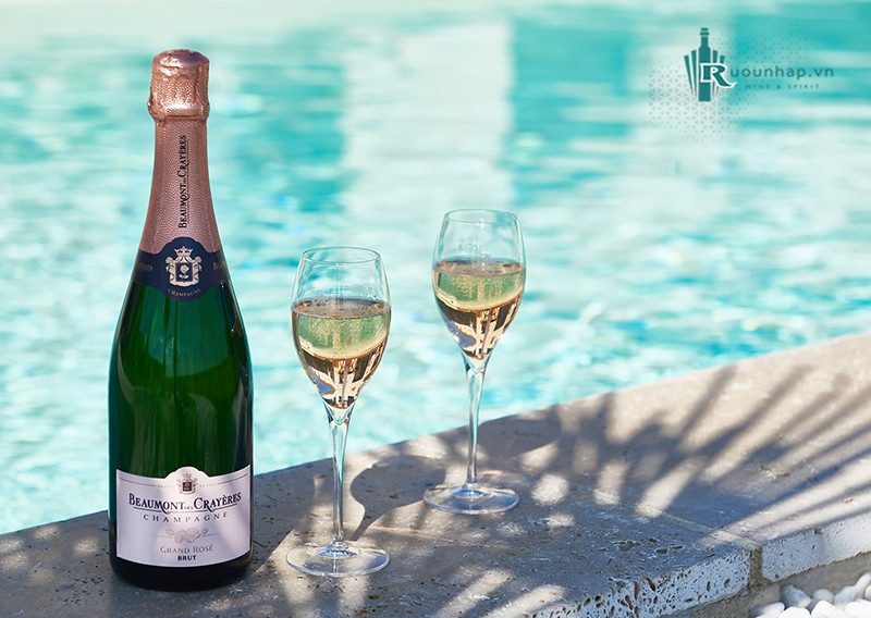 Champagne Beaumont Des Crayeres Grand Rose Brut