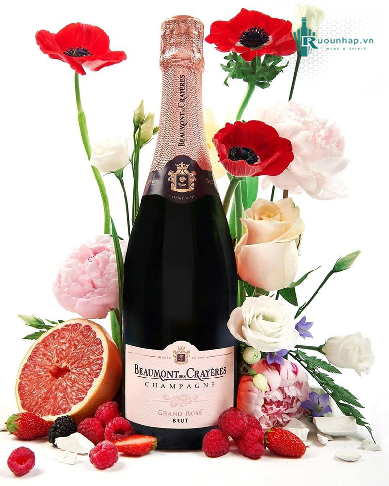 Champagne Beaumont Des Crayeres Grand Rose Brut