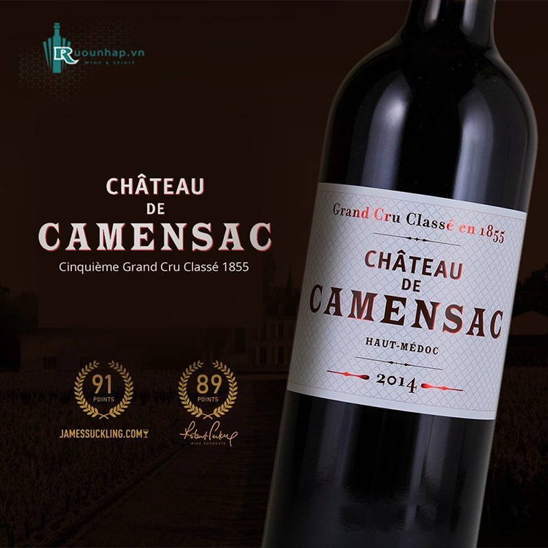 Rượu Vang Chateau De Camensac