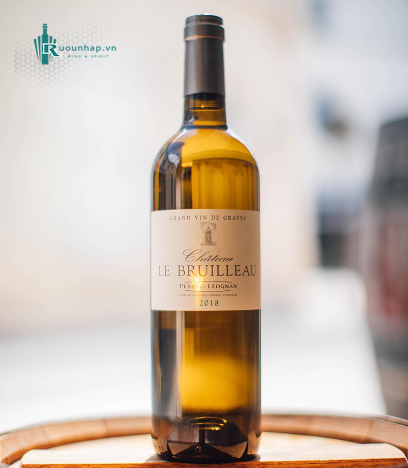 Rượu Vang Chateau Le Bruilleau Blanc