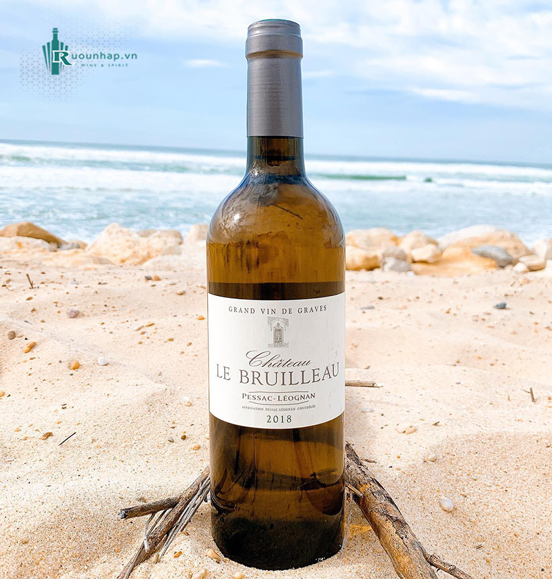 Rượu Vang Chateau Le Bruilleau Blanc