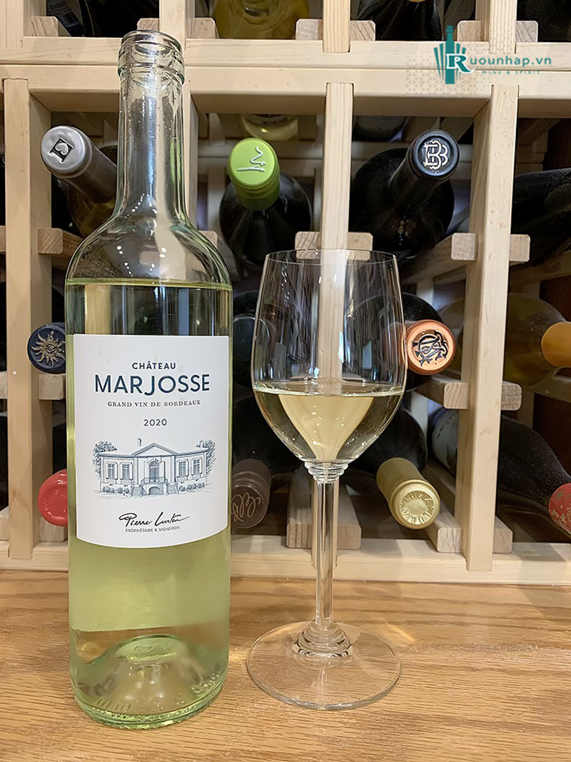 Rượu Vang Chateau Marjosse Bordeaux Blanc