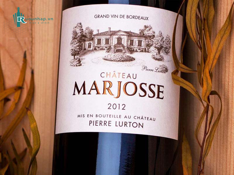 Rượu Vang Chateau Marjosse Pierre Lurton