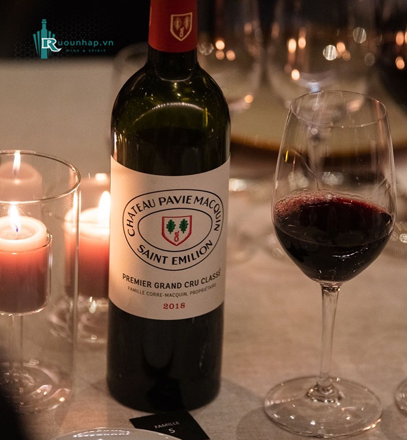 Rượu Vang Chateau Pavie Macquin