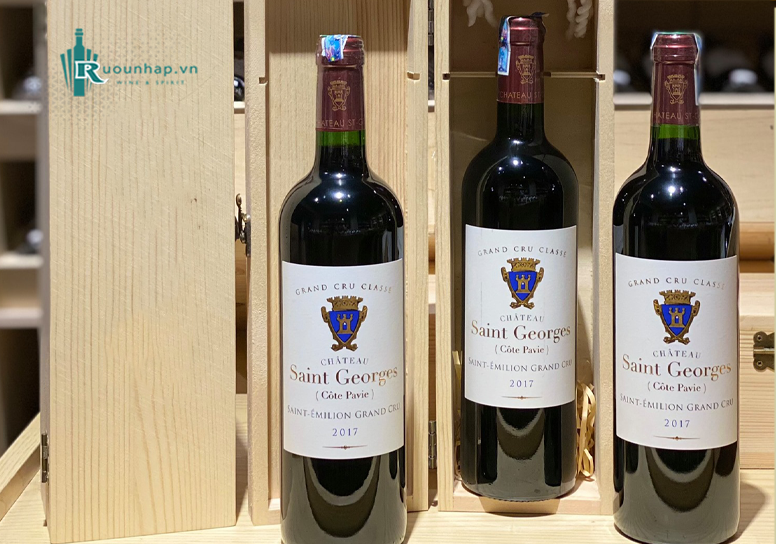 Rượu Vang Chateau Saint George Cote Pavie