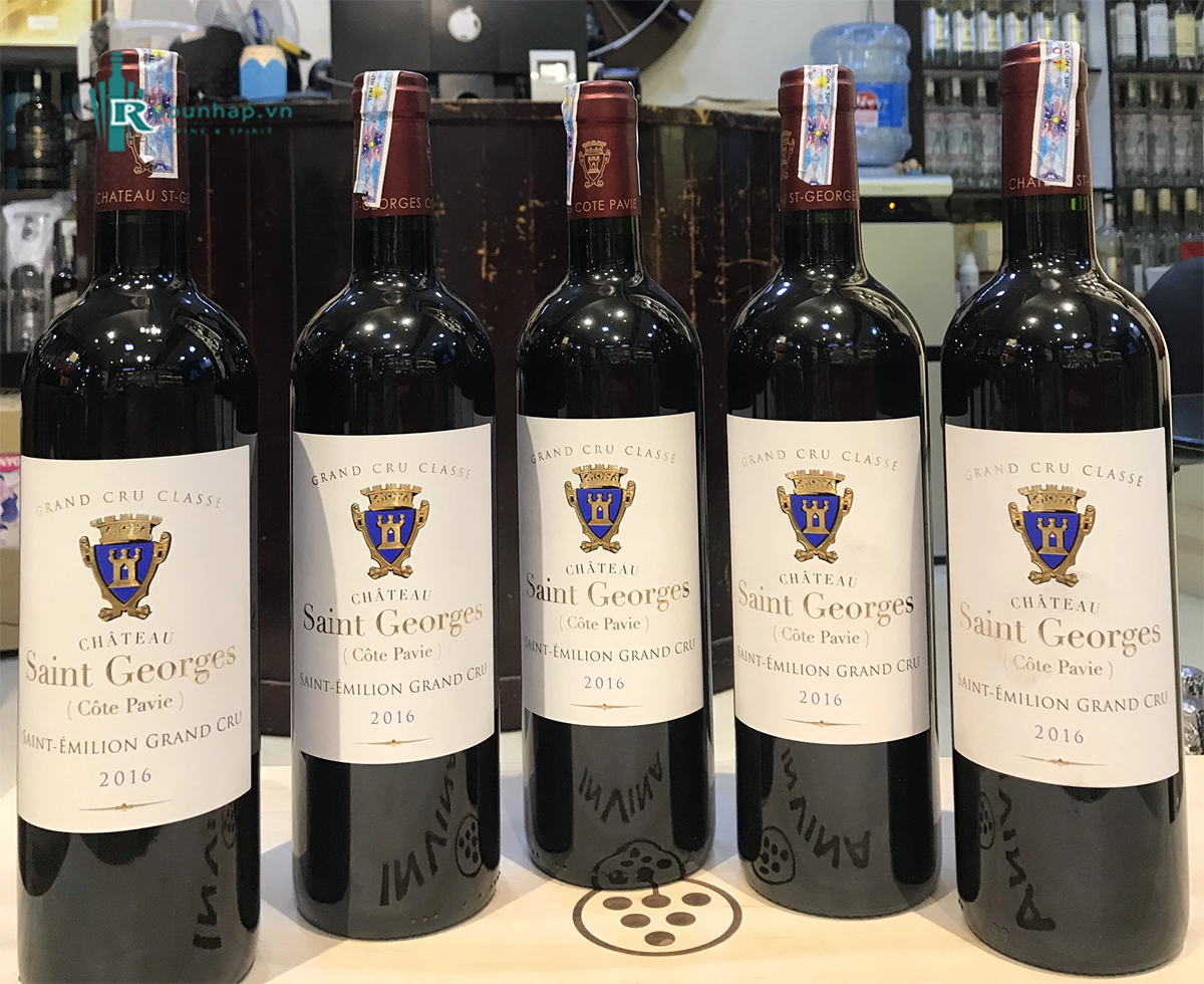 Rượu Vang Chateau Saint George Cote Pavie