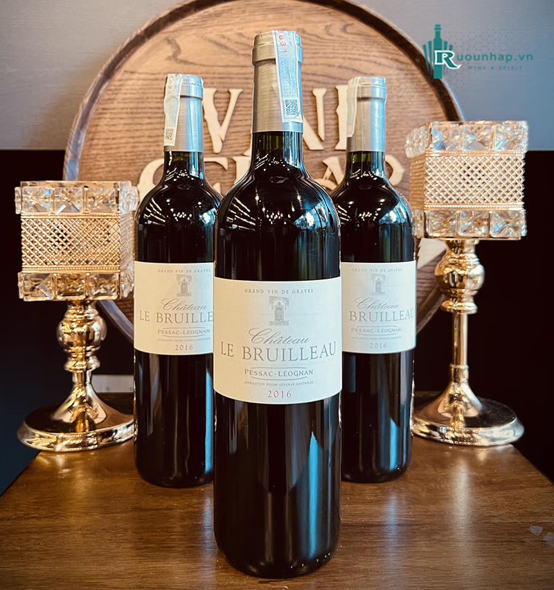 Rượu Vang Chateau Le Bruilleau