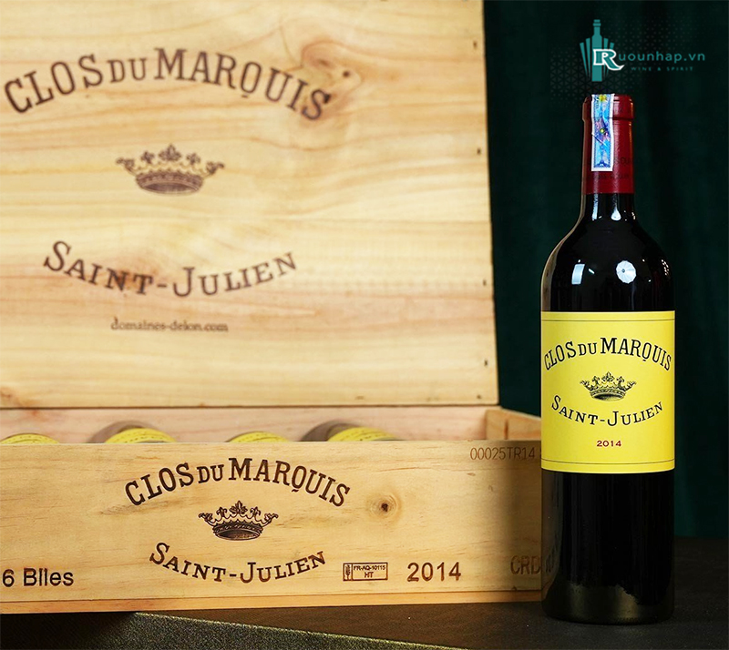 Rượu Vang Clos Du Marquis Saint Julien 6 Rượu Vang Clos Du Marquis Saint Julien